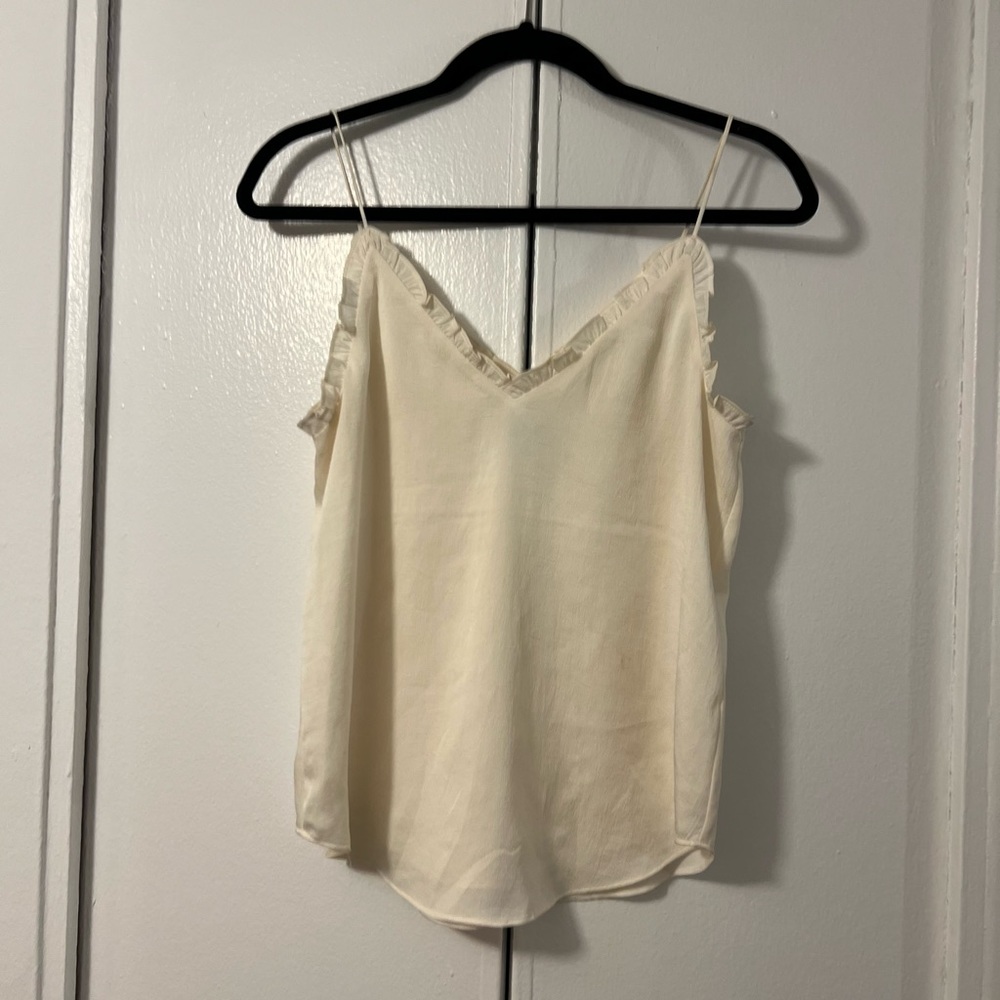 Ruffle Chiffon Cami